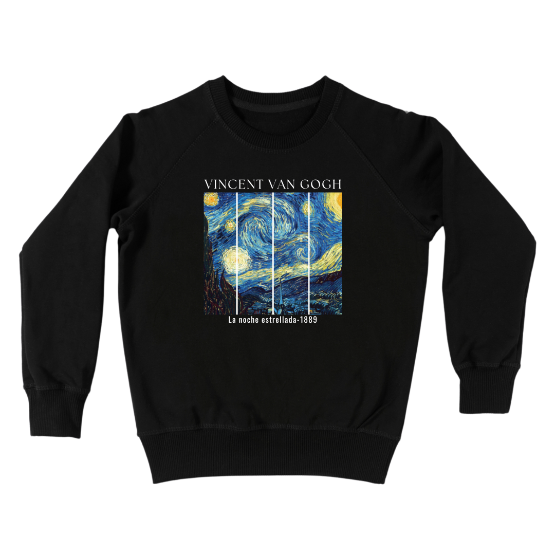 Sudadera La noche estrellada de Vincent van Gogh Prendas de Arte